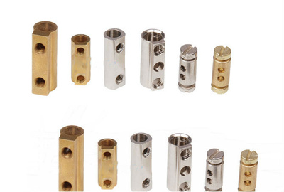 Brass Electric wire connectors 4pack. Fits upto 35mm² 240v
